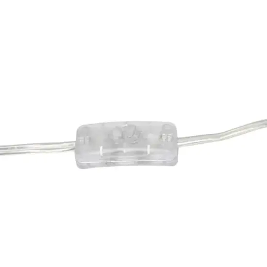 Lalia Home 15.25" Ovaloid Glass Table Lamp with White Shade Aqua {10}