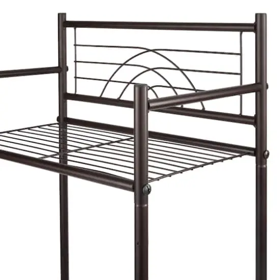 Bath Bliss Oil-Rubbed Bronze 3-Tier Storage Shelf {8}