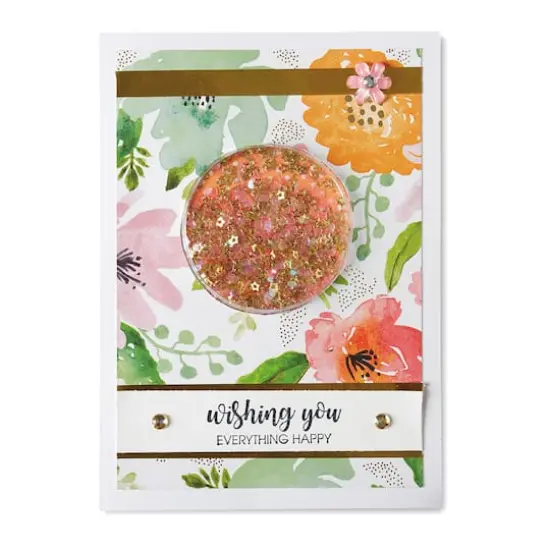 Circle Plastic Domes by Recollections&trade; {4}