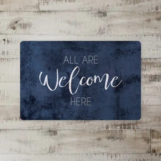All Are Welcome 27" x 18" Floor Mat {3}