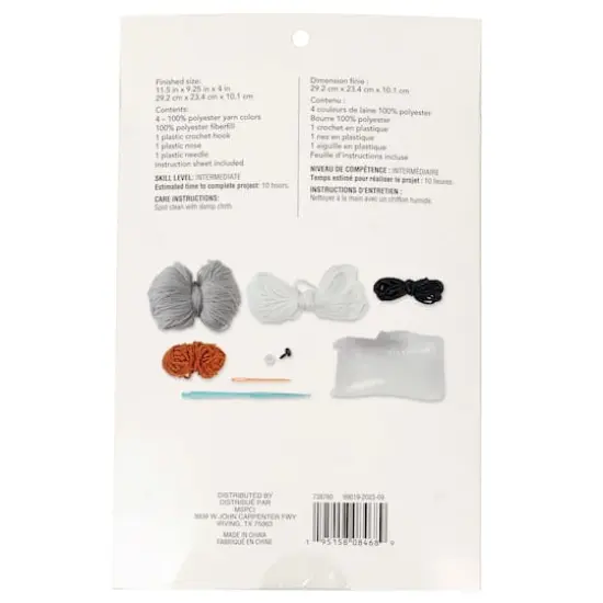 Intermediate Sloth Planter Crochet Kit by Loops & Threads&reg; {5}