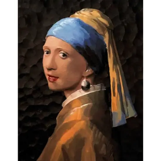 Girl with the Pearl Earring Relief Painting Kit by Artist's Loft&reg; {1}