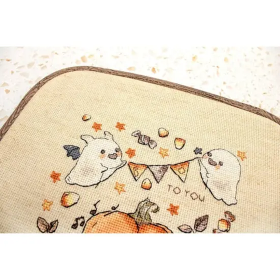 LetiStitch Boo To You Counted Cross Stitch Kit {6}