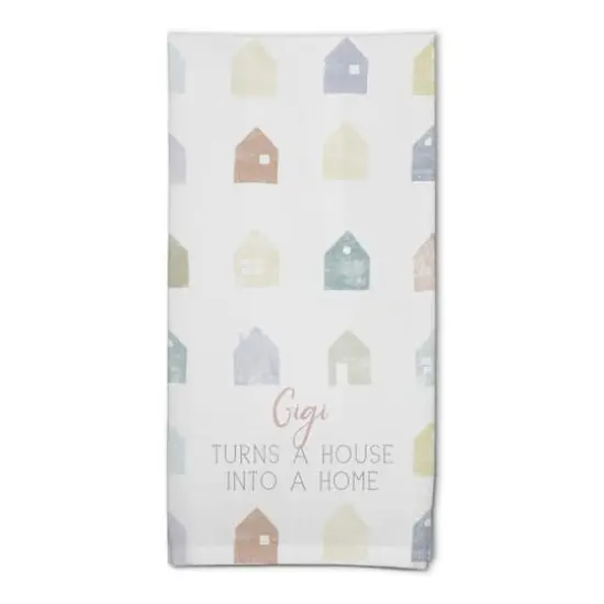 Mom Turns a House into Home Cotton Twill Tea Towel Set {3}