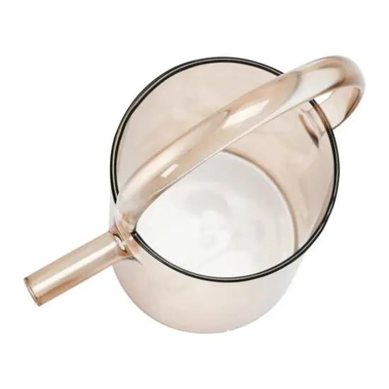 Hello Honey&reg; 9.5" Brown Quart Glass Watering Can {6}