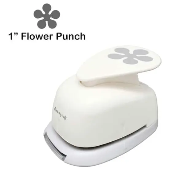Dress My Craft&reg; 1'' Flower Paper Punch {1}