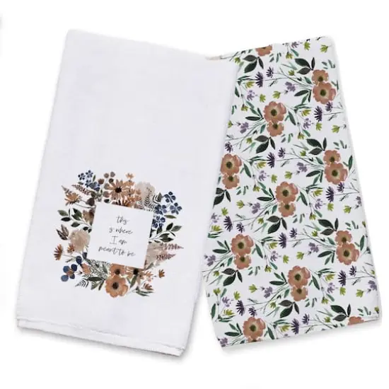 Where I'm Meant to Be Tea Towel Set {1}