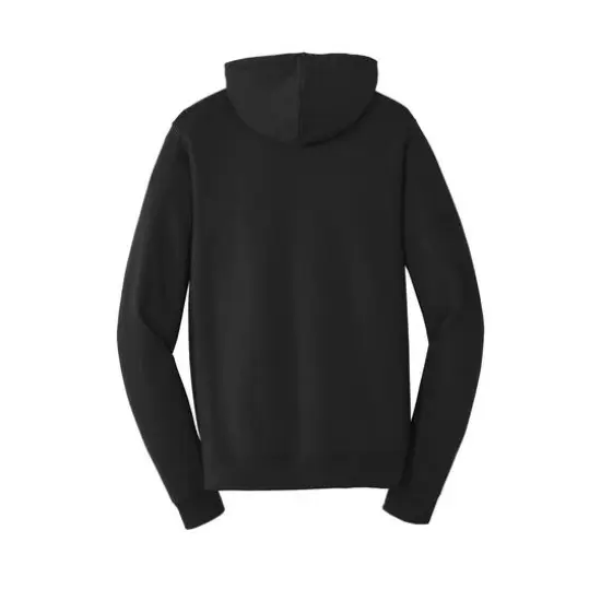 Port & Company&reg; Fan Favorite Fleece Full-Zip Hooded Sweatshirt Jet Black {5}