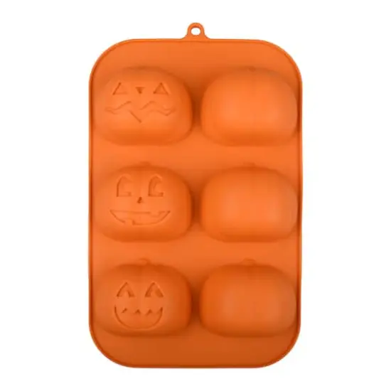 Jack-o'-Lantern 3D Silicone Treat Mold by Makery&trade; {1}
