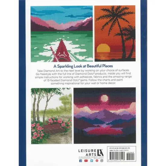 Diamond Art Landscapes Painting Charts & Idea Book {3}