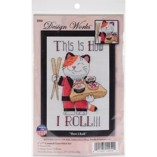 Design Works&trade; How I Roll Counted Cross Stitch Kit {3}