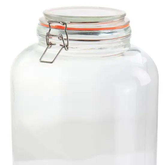 Gibson Home&reg; Alpha 2.4gal. Glass Canister Frasco {6}
