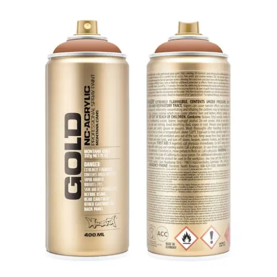 Montana&trade; Gold Acrylic Professional Spray Paint G8090 Nougat {1}