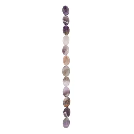 Matte Amethyst Oval Beads, 12mm by Bead Landing&trade; {4}