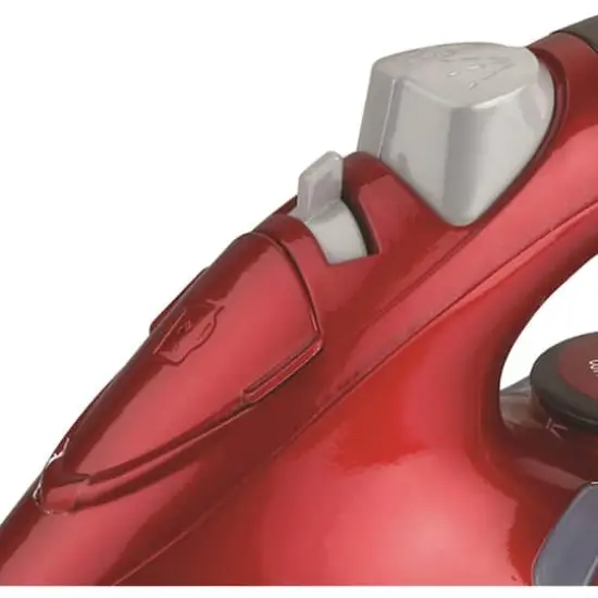 Brentwood&reg; Full-Size Nonstick Steam Iron Red {8}