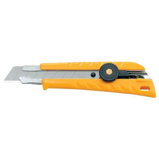 Olfa&reg; Heavy-Duty Ratchet-Lock Utility Knife, L-1 Cutter {1}