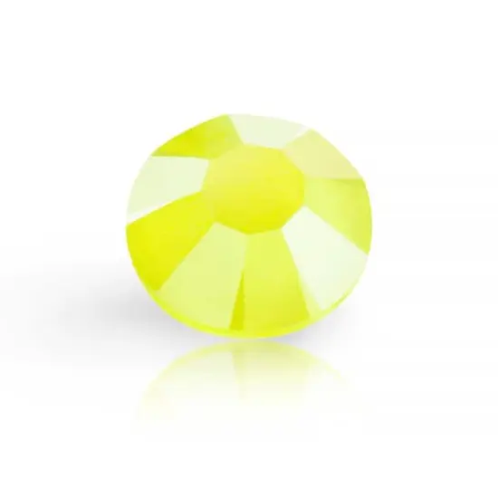Preciosa MAXIMA SS12 Neon Flatback Czech Crystals, 144ct. Neon Yellow {4}