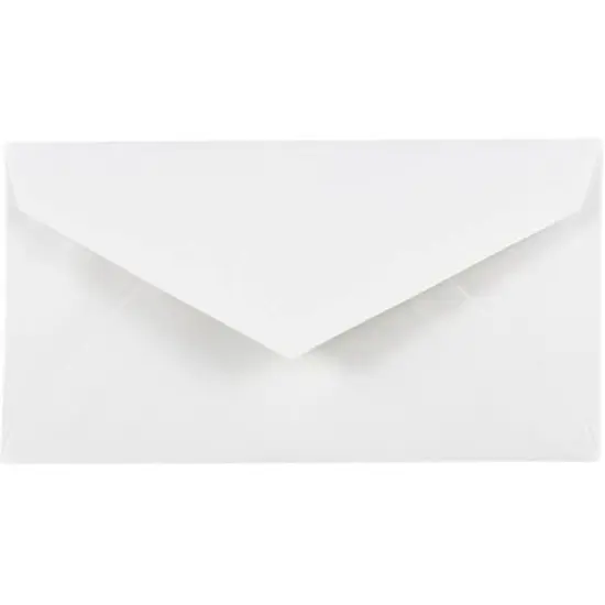 JAM Paper 3.875" x 7.5" White Monarch Commercial Envelopes {2}