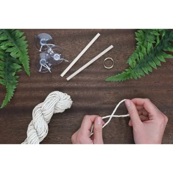 Leisure Arts&reg; Mini Planter Macram&eacute; Kit {7}