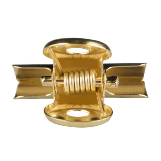 JAM Paper 22mm Metal Bulldog Clips, 25ct. Gold {5}