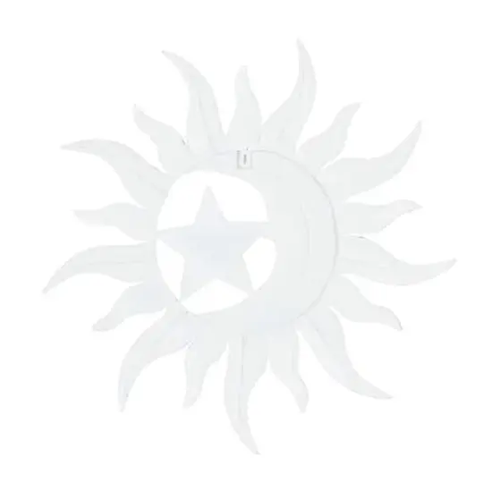 Multicolor Metal Celestial Wall Accent {5}