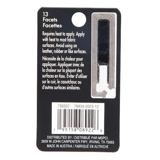 Hotfix Austrian Crystals Mix by Bead Landing™, 45ct. Jet AB {6}