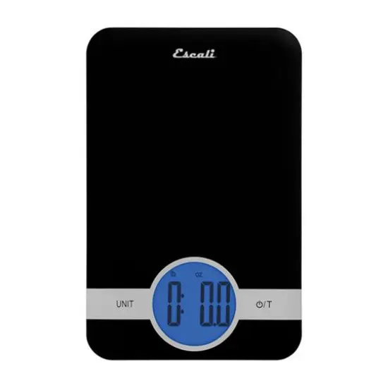 Escali Black Ciro Digital Scale {1}