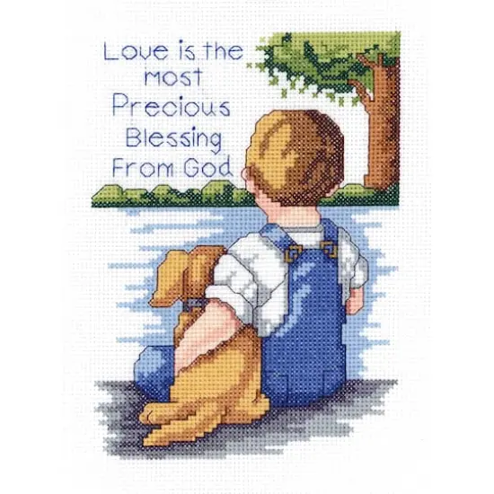 Janlynn&reg; Precious Blessing Mini Counted Cross Stitch Kit {3}