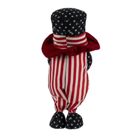 12.2" Patriotic Rocket 4th of July Americana Gnome with Star-Shapes Sunglasses {6}