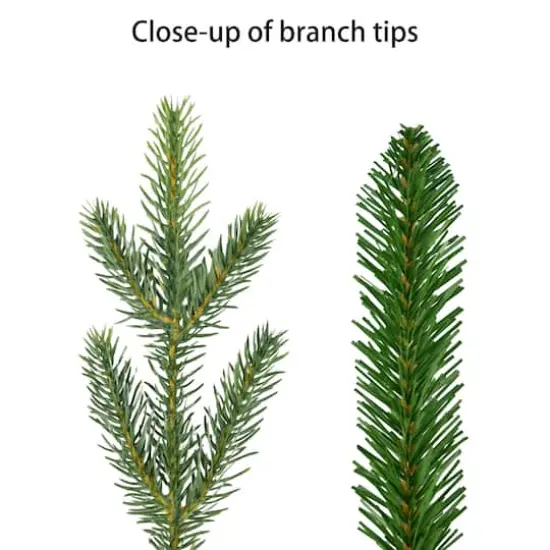 6ft. Unlit Alpine Artificial Christmas Tree in Burlap Sack {6}