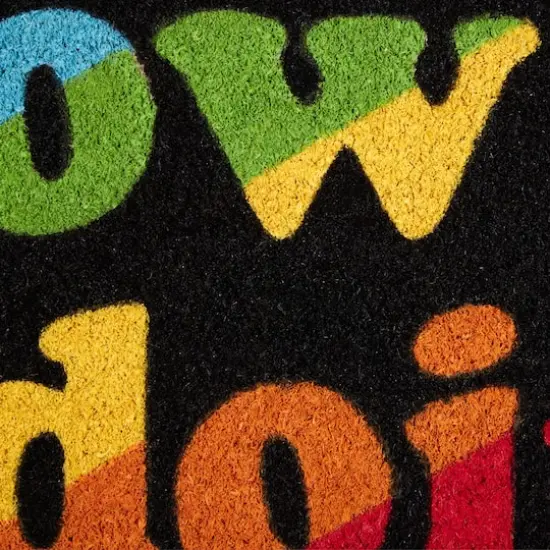 "How You Doin" Doormat {6}