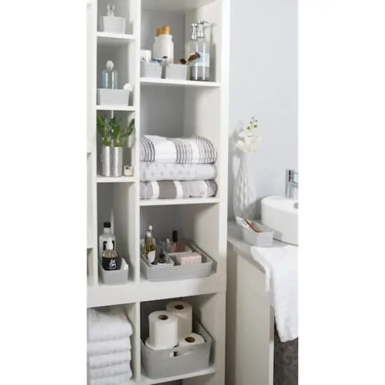 Simplify Gray Plastic Organizing Set {4}