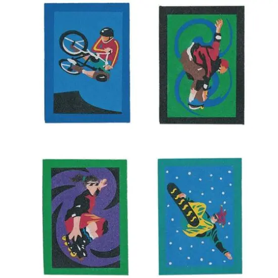 S&S&reg; Worldwide Extreme Sports Sand Art Board Set {1}