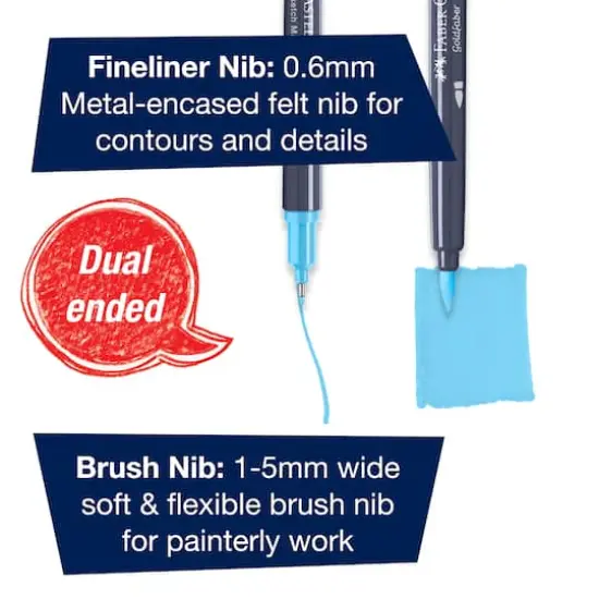 Faber-Castell&reg; Kawaii Goldfaber Sketch Markers {3}