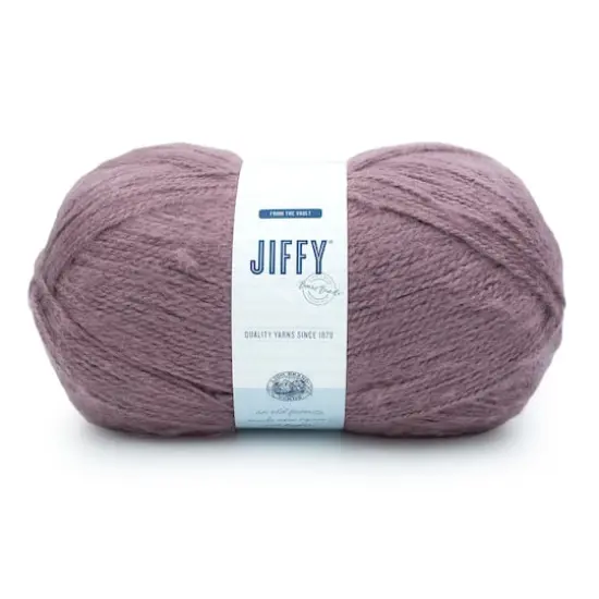 Lion Brand&reg; Jiffy&reg; Bonus Bundle Yarn Plum {1}