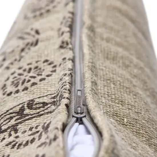 Hello Honey® 20'' Green Floral Fields Lumbar Pillow Cover {4}