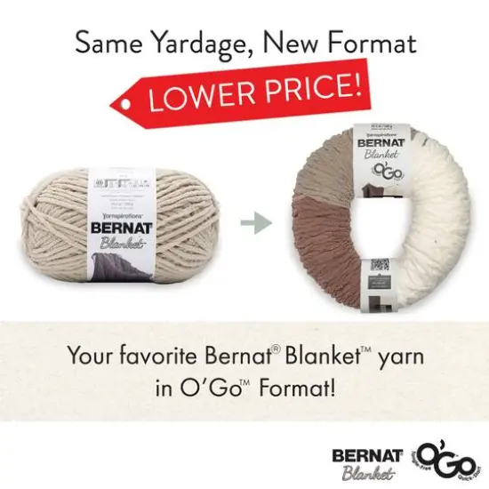 Bernat&reg; Blanket O'Go&trade; Yarn Copper {5}