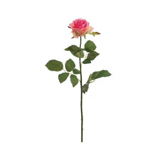 Two-Tone Pink Confetti Rose Spray {1}