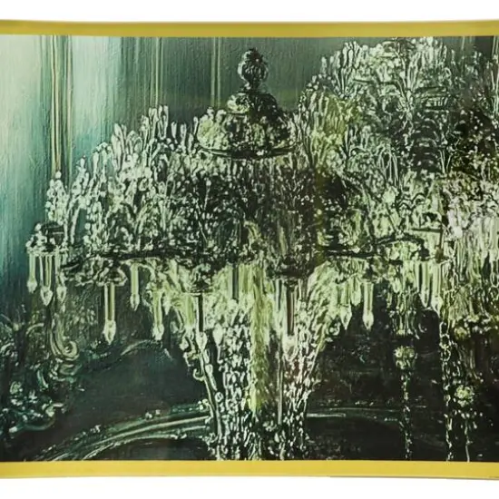 Assorted 8.5" Ethereal Halloween Glass Tray, 1pc. by Ashland&reg;  {7}