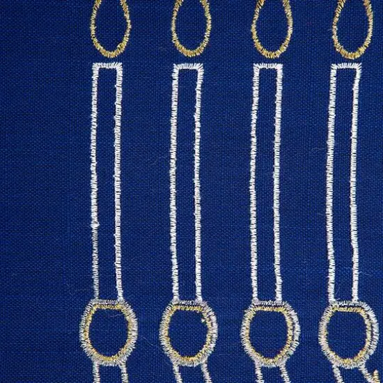 DII&reg; 68" Menorah Embroidered Table Runner {7}