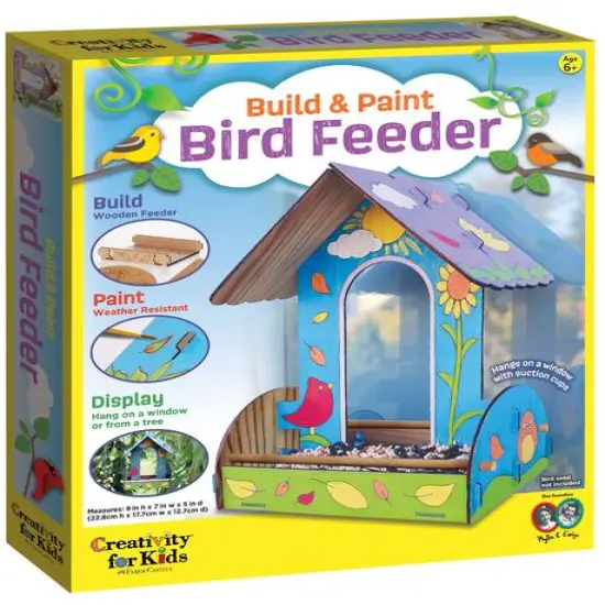 Faber-Castell&reg; Build and Paint Bird Feeder Kit {1}