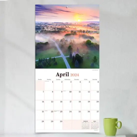 TF Publishing 2024 Wisconsin Wall Calendar {5}