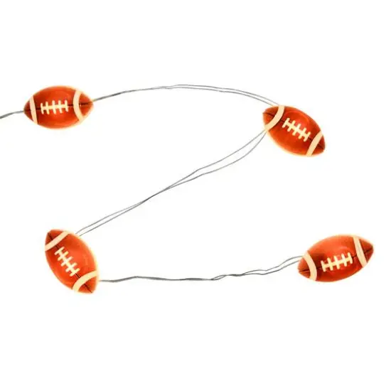 18ct. Warm White LED Football Crafting Lights by Celebrate It&trade; {1}