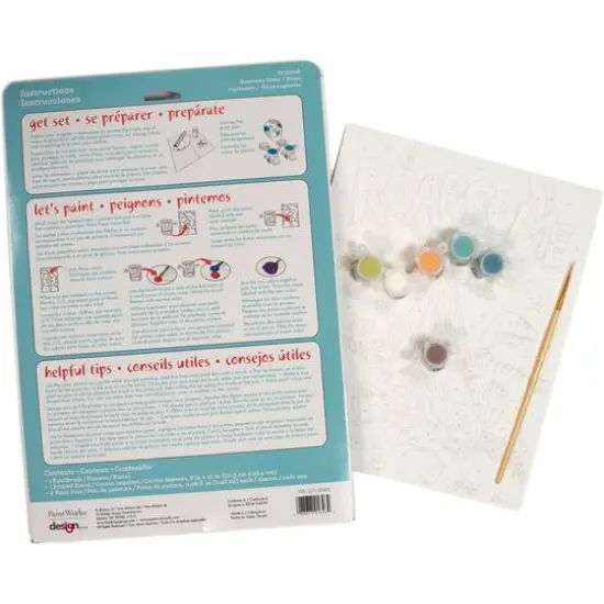 PaintWorks&trade; Roarsome Dinos Paint by Number Kit {4}