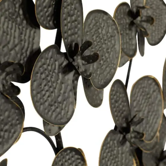 46" Black Metal Contemporary Wall D&eacute;cor {4}