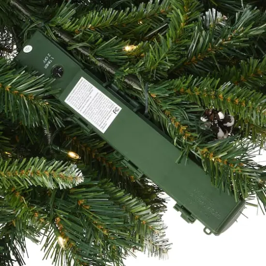 33" Pre-Lit Frosted Berry Urn Filler {5}