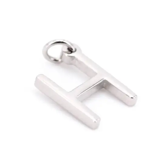 Sterling Silver Alphabet Charm by Bead Landing&trade; H {7}