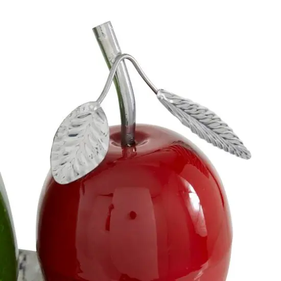 Multi Iron Traditional Decorative Fruit with Tray, 11" x 18" x 10" {6}