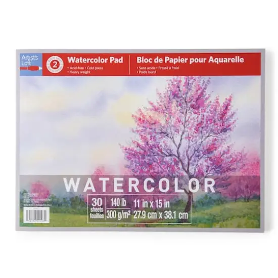 Level 2 Watercolor Pad by Artist's Loft&trade; {8}