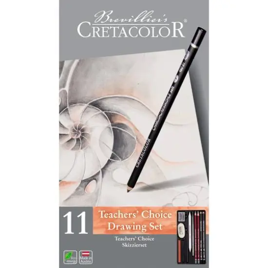 Cretacolor&reg; Teacher's Choice 11 Piece Drawing Set {3}